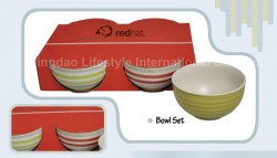 4pcs handpainted bowl set – B-001