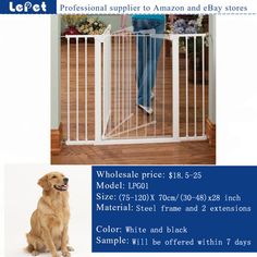 baby child safety gate manufacturer pet safety door dog safety gate wholesale supplier