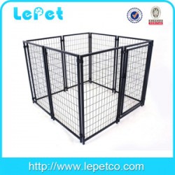 Large outdoor heavy-duty metal dog kennel wholesale