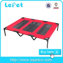 Hot sale outdoor light foldable elevated dog bed