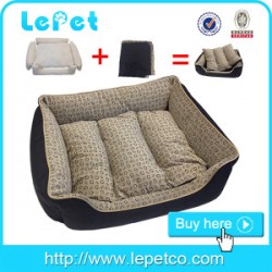 Mnufacturer wholesale Dog accessories luxury pet bed personalised dog beds