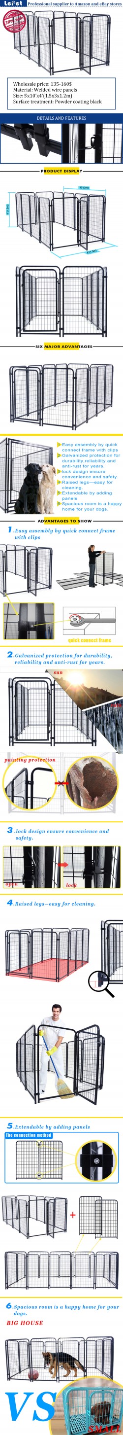 Dog kennel welded wire panels wholesale(Manufacturer)