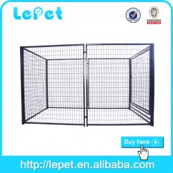 High quality large outdoor metal welded wire dog kennel