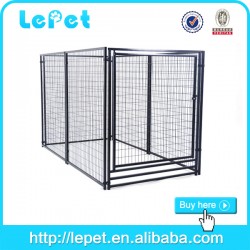 High quality large outdoor metal welded wire dog kennel