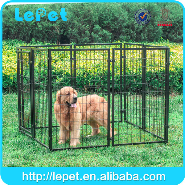 Large outdoor heavyduty metal dog kennel wholesale Manufacturers