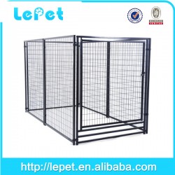 High quality large outdoor metal welded wire dog kennel