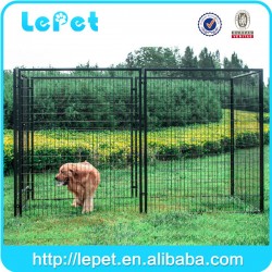 High quality large outdoor metal welded wire dog kennel