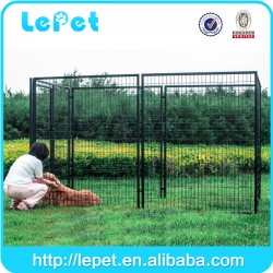 High quality large outdoor metal welded wire dog kennel