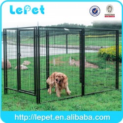 High quality large outdoor metal welded wire dog kennel