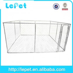 Pet supplier large outdoor metal dog enclosure wholesale