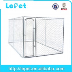 Hot sale outdoor large galvanized dog kennel wholesale