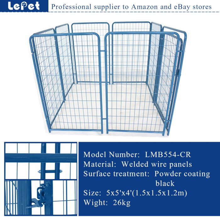 New designed metal portable dog kennel wholesale