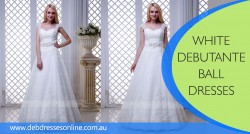 White Debutante Ball Dresses