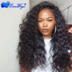 360 Lace Wigs Brazilian Full Lace Wigs Loose Wave 180% Density for Black Women Human Hair Wigs