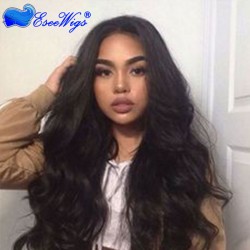 360 Circular Lace Wigs Body Wave Brazilian Full Lace Human Hair Wigs Natural Hair Line 180% Density