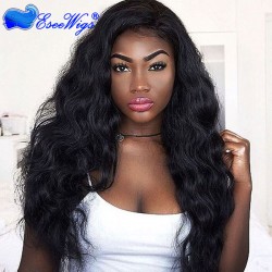 African American Full Lace Wigs Human Hair Wigs For Black Women Pre Plucked Brazilian Curly Remy ...