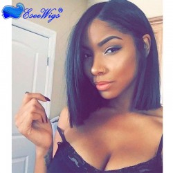 Bob Full Lace Wig With Baby Hair For Black Women full lace african american wigs