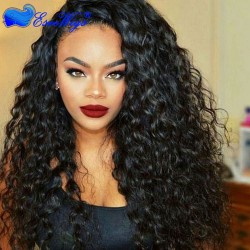 360 Lace Wigs With Baby Hair 180% Density Deep Wave 360 Lace Frontal Wig