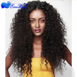 250% Density Wig Deep Wave Pre-Plucked Natural Hair Line Malaysian Lace Wigs with Baby Hair for  ...