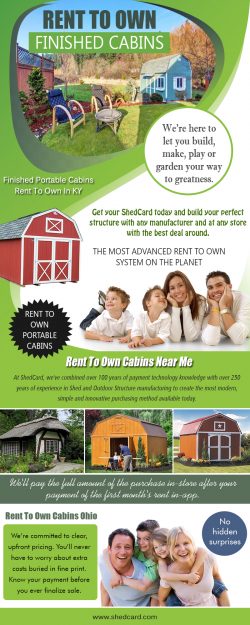 Rent To Own Finished Cabins