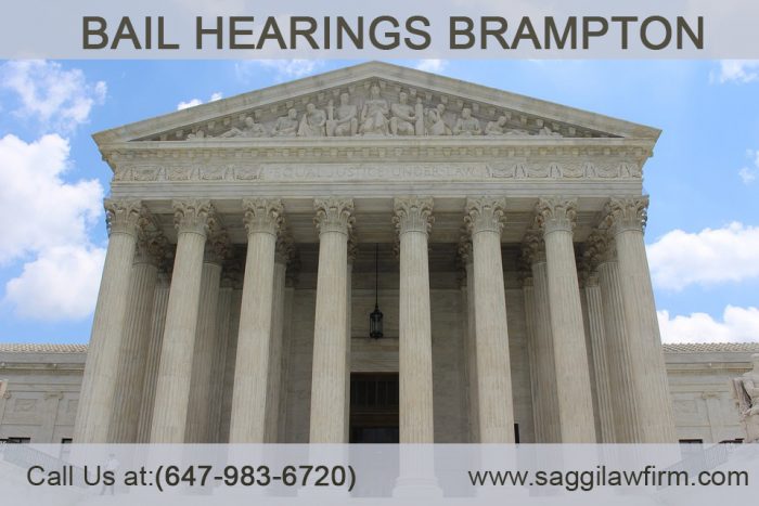 Bail Hearings Brampton