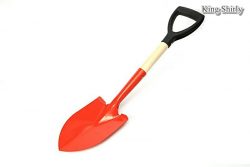 26in shovel wooden handle D grip