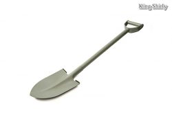 31in steel shovel D grip