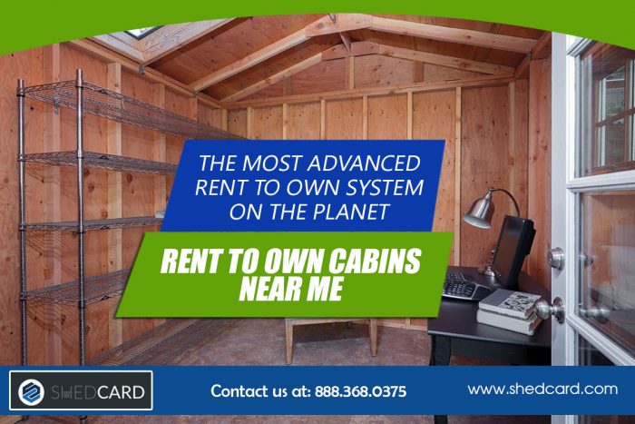 Finished Portable Cabins Rent To Own Near Me