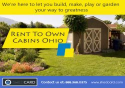 Finished Portable Cabins Rent To Own In KY