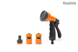 8-pattern water nozzle set with quick connectors