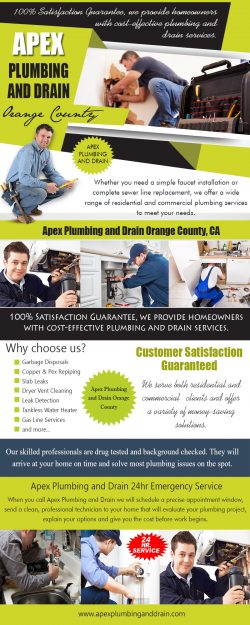 Apex Plumbing and Drain Orange County, CA|apexplumbinganddrain.com