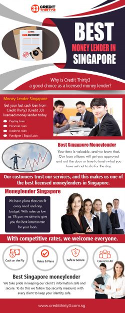 Best Money Lender in Singapore (2) | https://www.creditthirty3.com.sg/