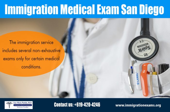 examen médico san diego