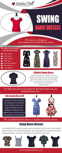 Swing Dance Dresses | https://www.weekenddoll.co.uk/collections/tea-dresses