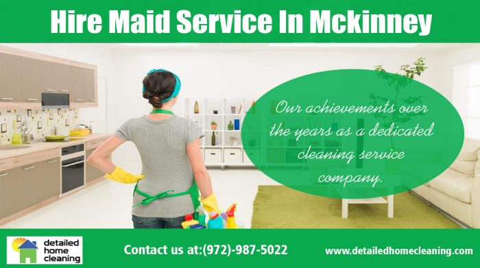 Hire Maid Service In Mckinney