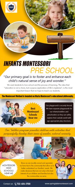 Infants Montessori | springdalemontessori.com