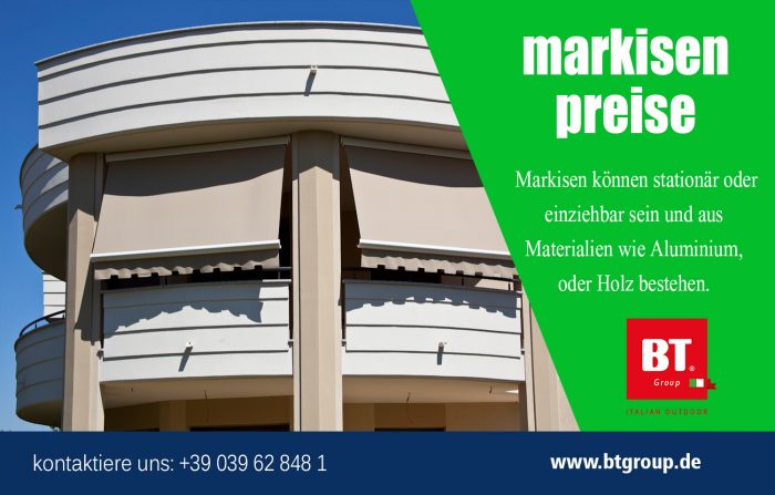 Markisen Preise | btgroup.de