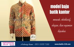 Model Baju Batik Kerja