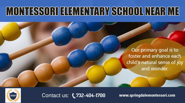 Montessori Elementary School Near me | springdalemontessori.com