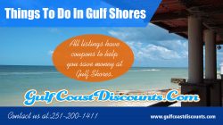 Things To Do In Gulf Shores