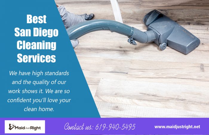 Best San Diego Cleaning Services | Call Us – 619-940-5495 | maidjustright.net