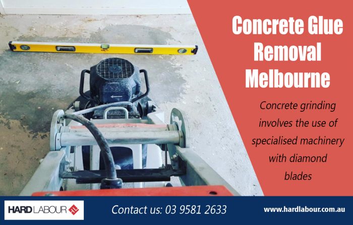 Concrete Glue Removal Melbourne|https://hardlabour.com.au/