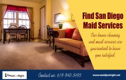 Find San Diego Maid Services | Call Us – 619-940-5495 | maidjustright.net