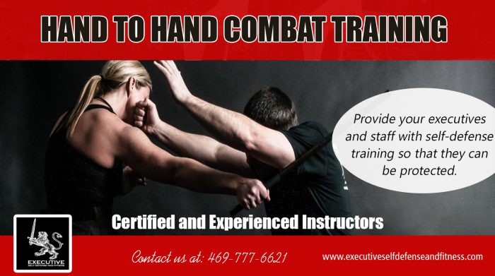 Hand To Hand Combat Training|https://executiveselfdefenseandfitness.com/