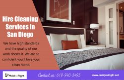 Hire Cleaning Services In San Diego | Call Us – 619-940-5495 | maidjustright.net