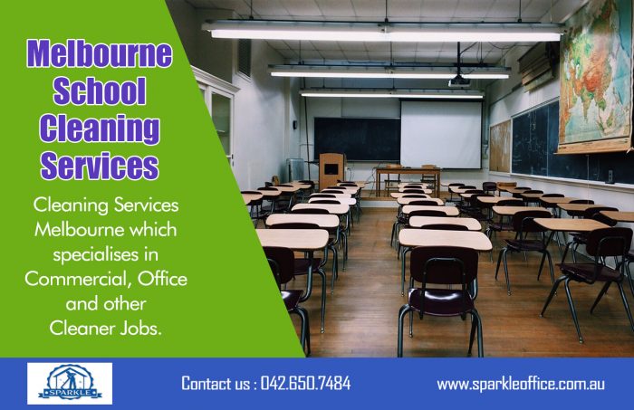 Melbourne School Cleaning Services| Call Us – 042 650 7484 | sparkleoffice.com.au