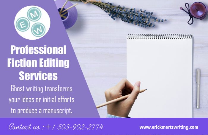 Professional Fiction Editing Services | erickmertzwriting.com