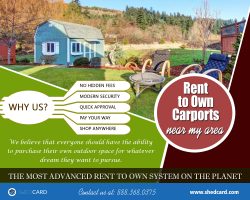 Rent to Own Carports | 888.368.0375 | shedcard.com