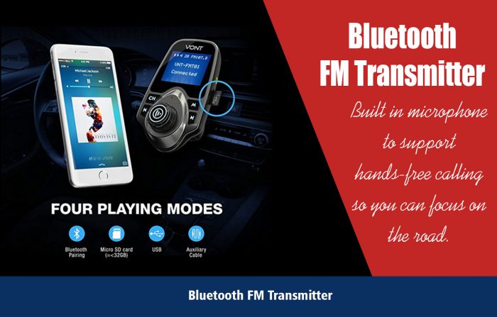 bluetooth fm transmitter