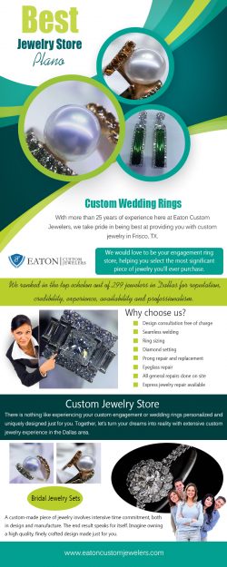 Custom Wedding Rings | 972 335 6500 | eatoncustomjewelers.com